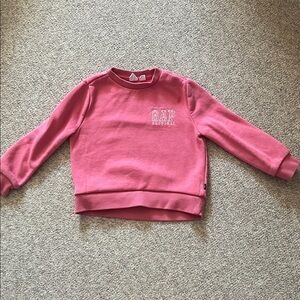 GAP Kids Pink Crewneck Sweatshirt